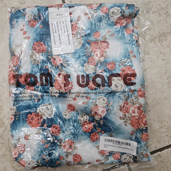 NWT Tam Ware Sleeveless Floral Fit and Flare Dress XXL - Picture 10 of 11